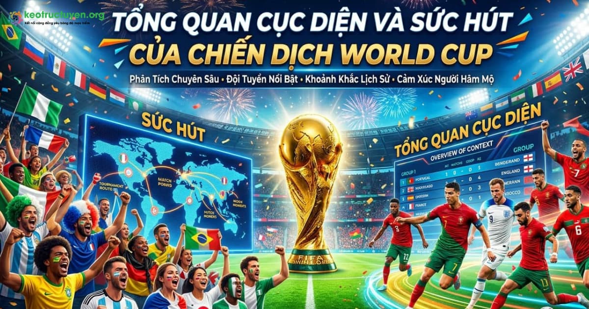 Kèo Nhà Cái World Cup - Tỷ Lệ Cược Và Soi Kèo Nhà Cái 5 Tổng quan cục diện và sức hút của chiến dịch World Cup