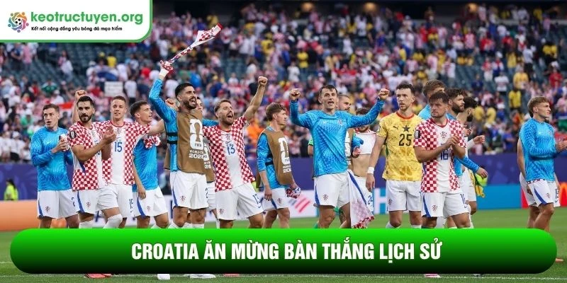 Kết quả bóng đá Croatia - Ghana 28/06: Đôi bên đi tiếp Croatia ăn mừng bàn thắng lịch sử