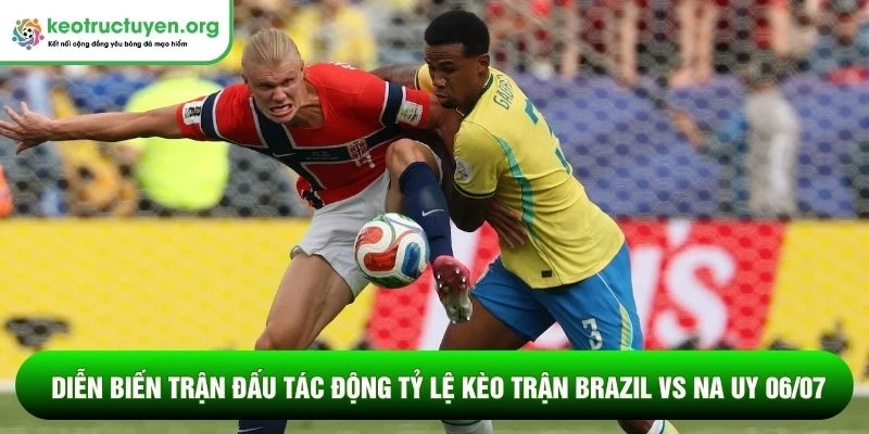 Tỷ lệ kèo trận Brazil vs Na Uy 06/07 - Cơn địa chấn từ Viking Diễn biến trận đấu tác động tỷ lệ kèo trận Brazil vs Na Uy 06/07