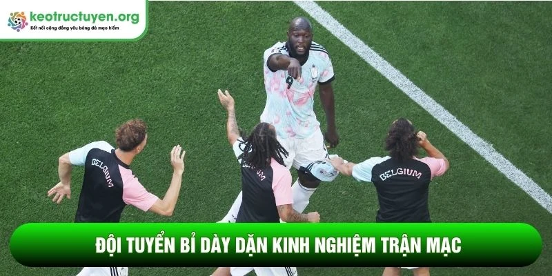 Đội tuyển Bỉ dày dặn kinh nghiệm trận mạc