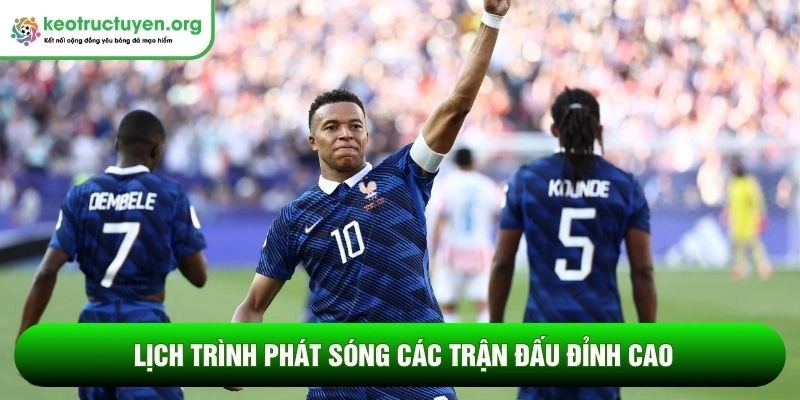 Lịch phát sóng trực tiếp World Cup 2026 cập nhật mới nhất Lịch trình phát sóng các trận đấu đỉnh cao